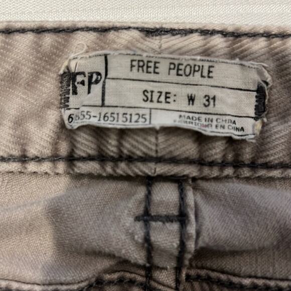 Free People Corduroy Women’s Pants - Size 31 - Picture 6 of 10